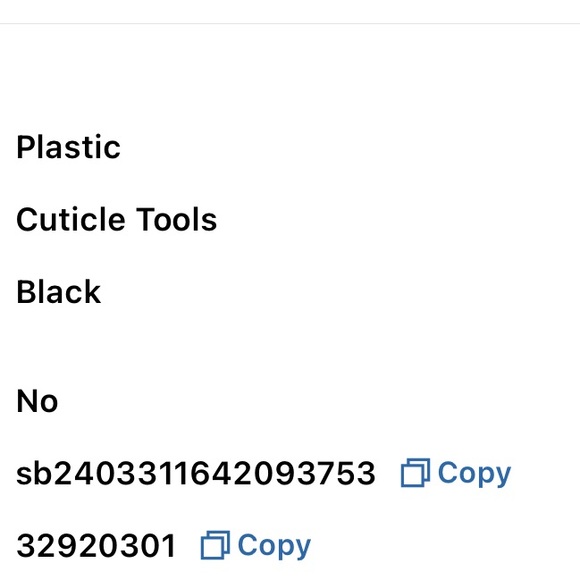 Ten Piece Black Pedicure Set - Picture 8 of 8